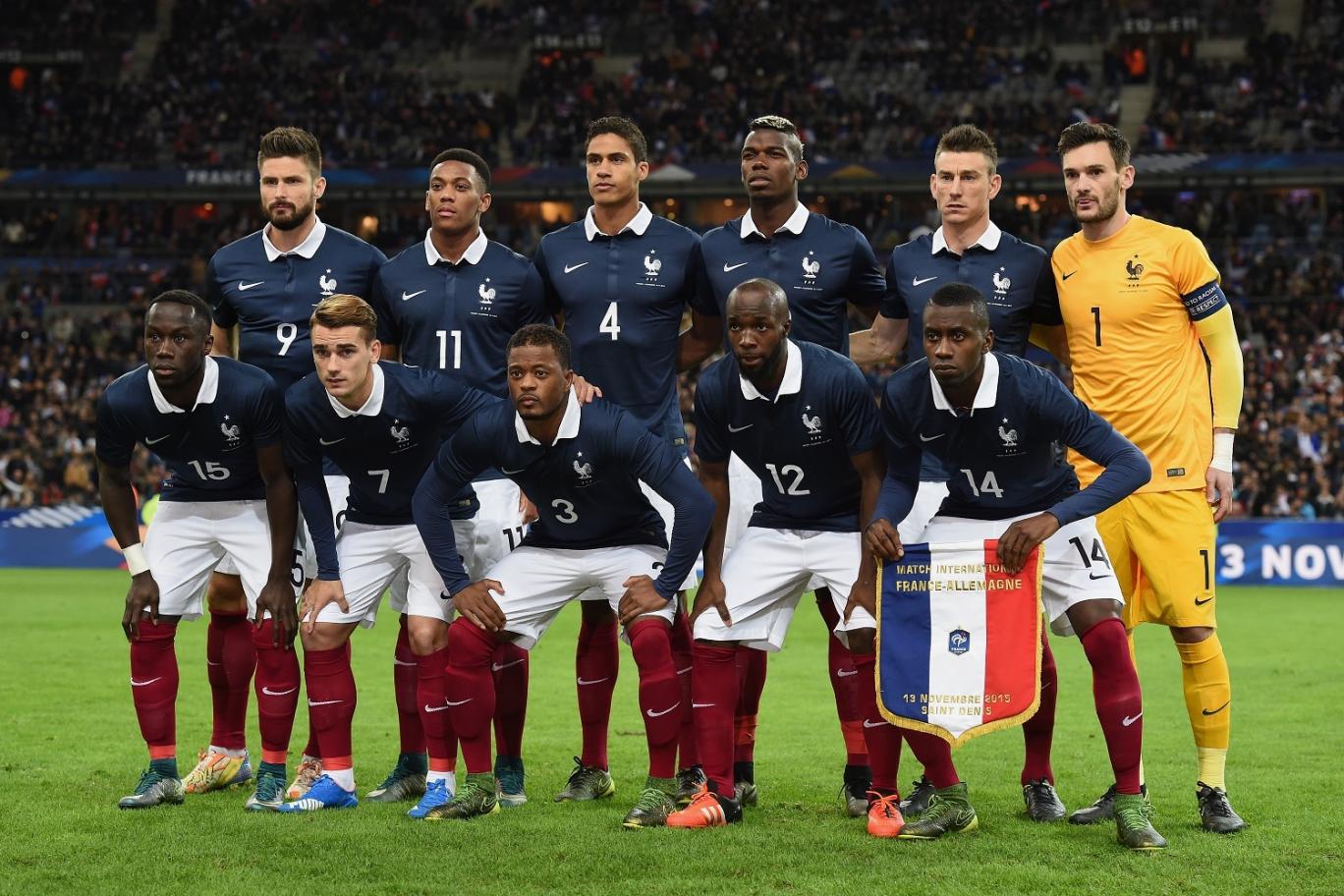 Francijas futbola izlase Foto: UEFA.com